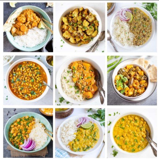 Indian Vegan Dishes